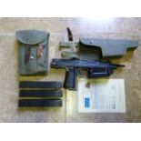 Polish PM63 9mm Machine Pistol with Current Deactivation Certificate