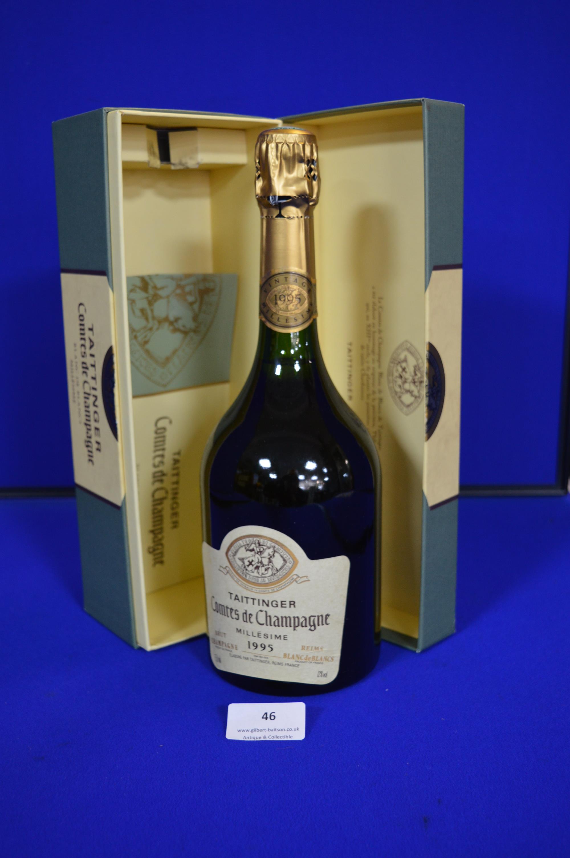 Taittinger Vintage Champagne 1995 - Image 2 of 2