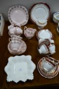 Part Tea Sets by Royal Stafford, Crown Regent, and a Shelley Dish