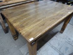 Heavy Wooden Dining Table ~135x91x78cm