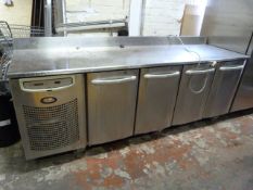 *Foster Four Door Chiller Unit with Countertop