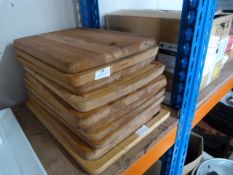 Ten Wooden Ikea Chopping Boards