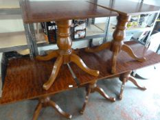 5 Single Pedestal Pub Tables ~75x75x75cm