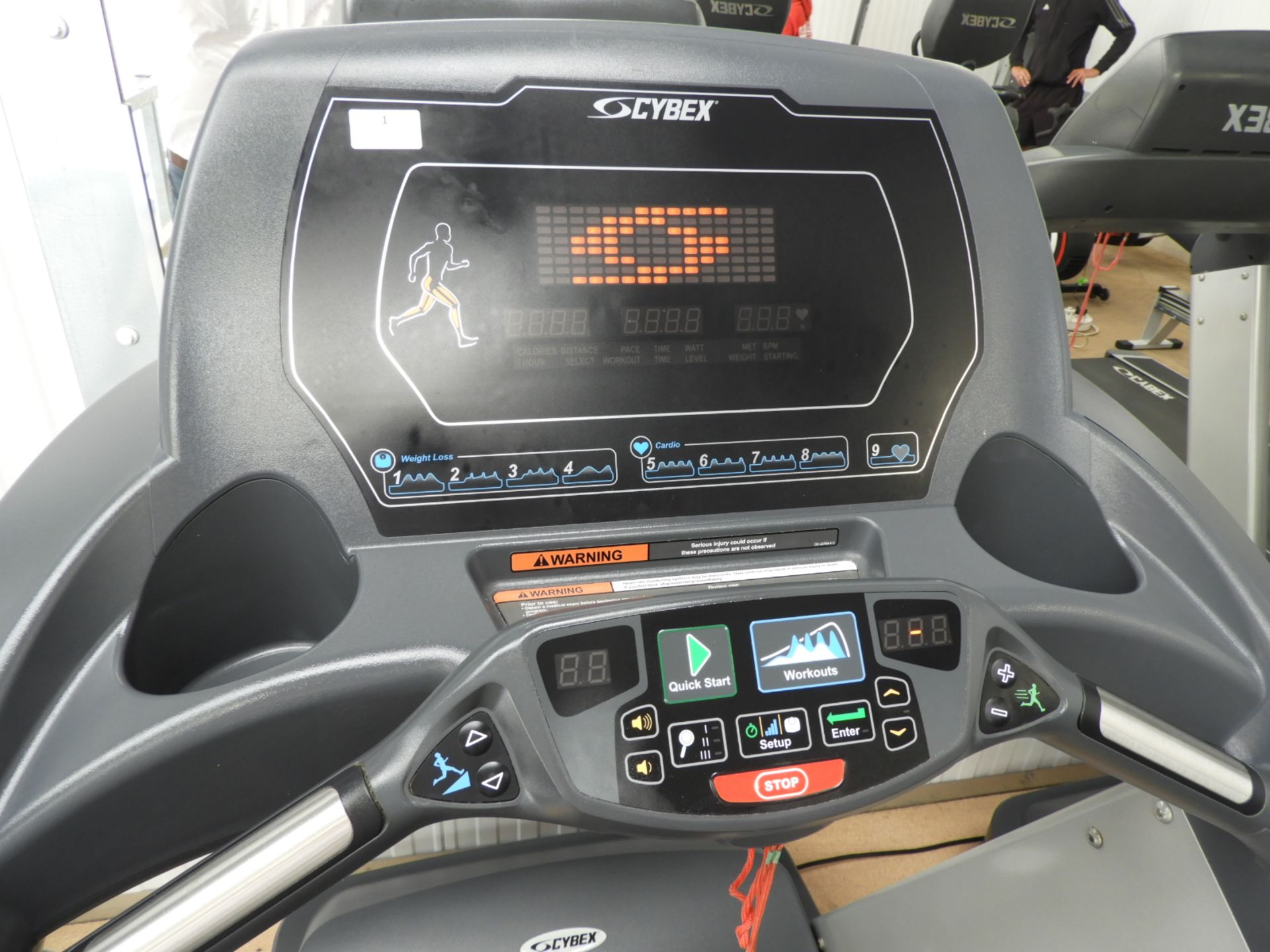 *Cybex 625T Intelligent Suspension Treadmill - Image 2 of 2