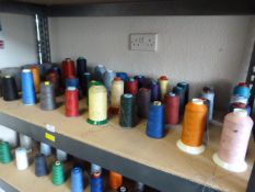 ~40 Spools of Assorted Part Used Thread and Yarn