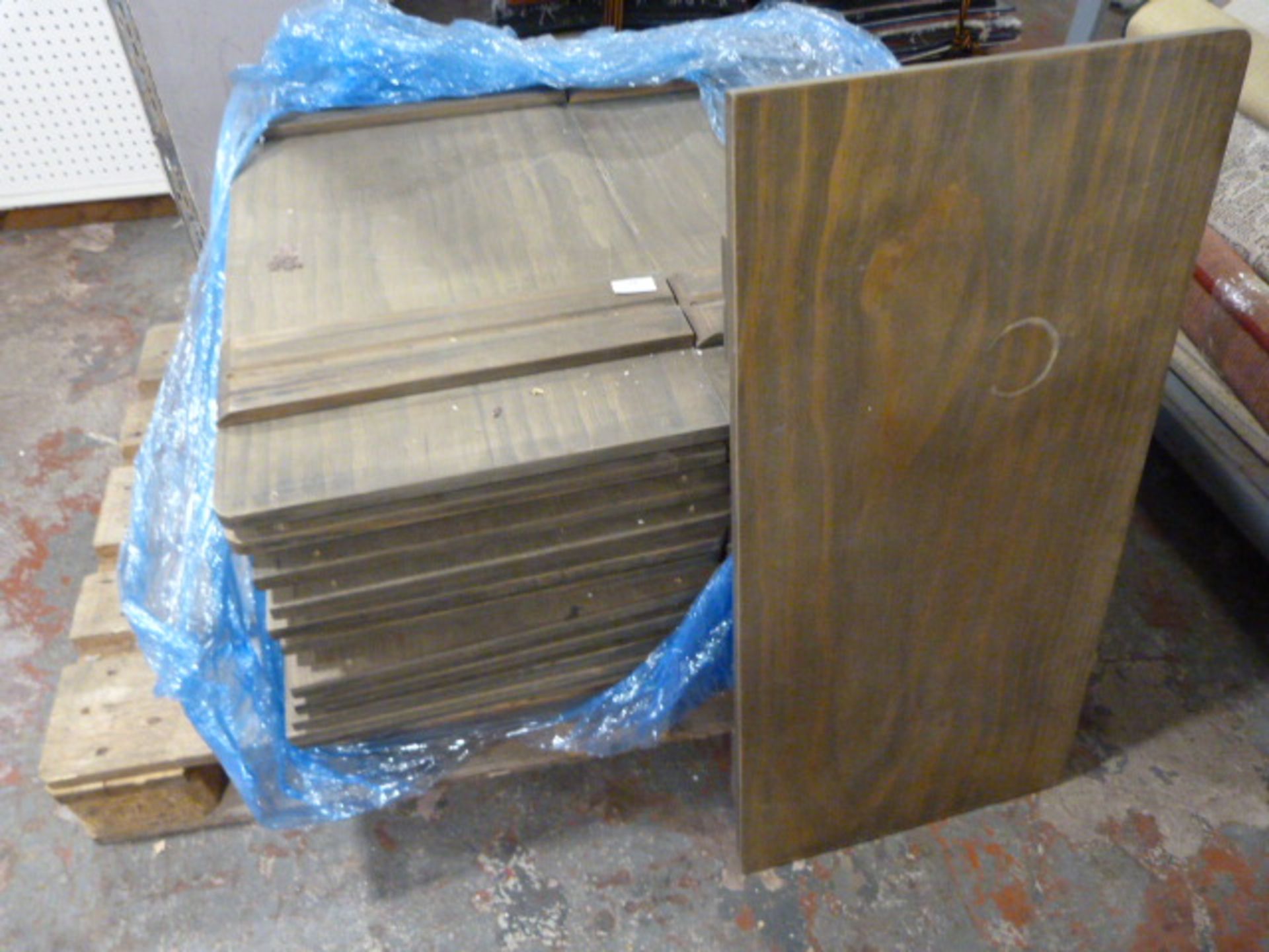 *Pallet of ~27 Wooden Shelves ~80x40x1.5cm