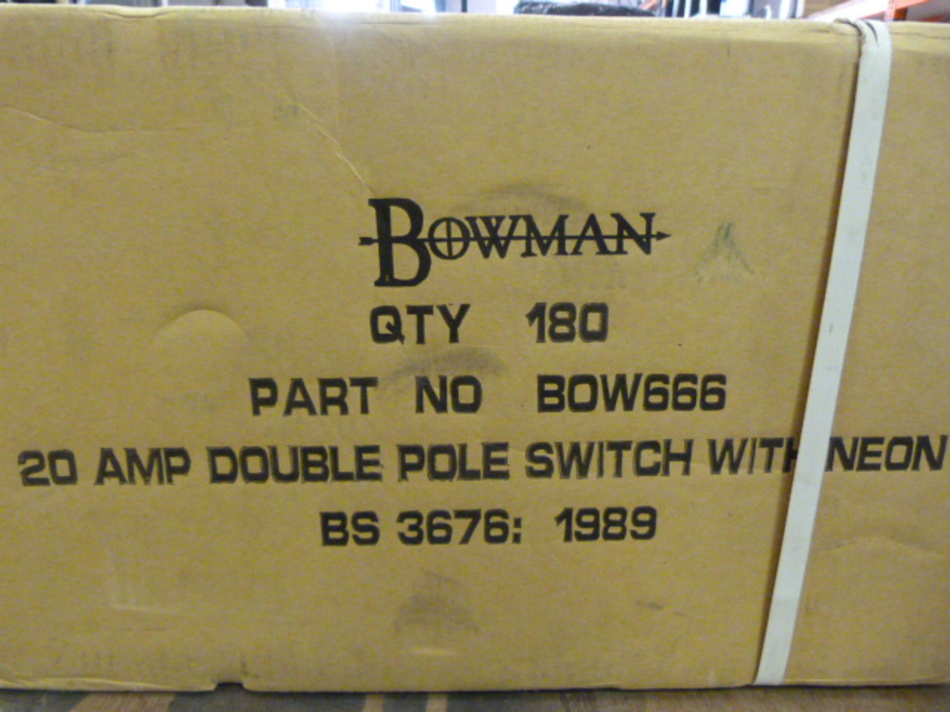 *Two Boxes of 180 20A Double Pole Switches with Neon - Image 2 of 2