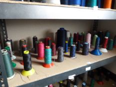 ~40 Spools of Assorted Part Used Thread and Yarn