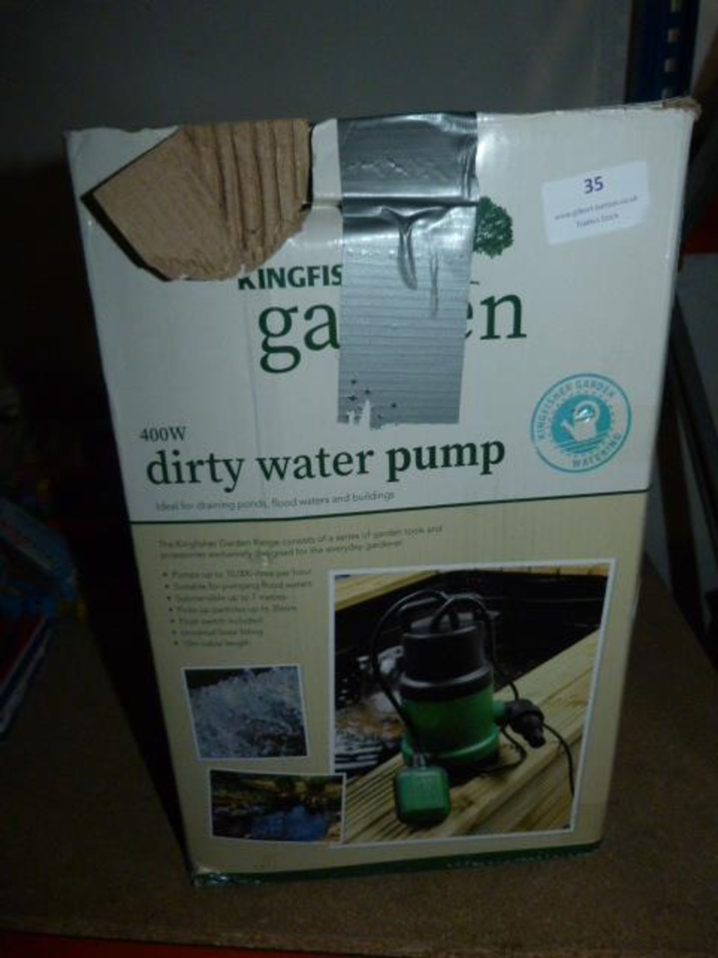 *400w Dirty Water Garden Pump