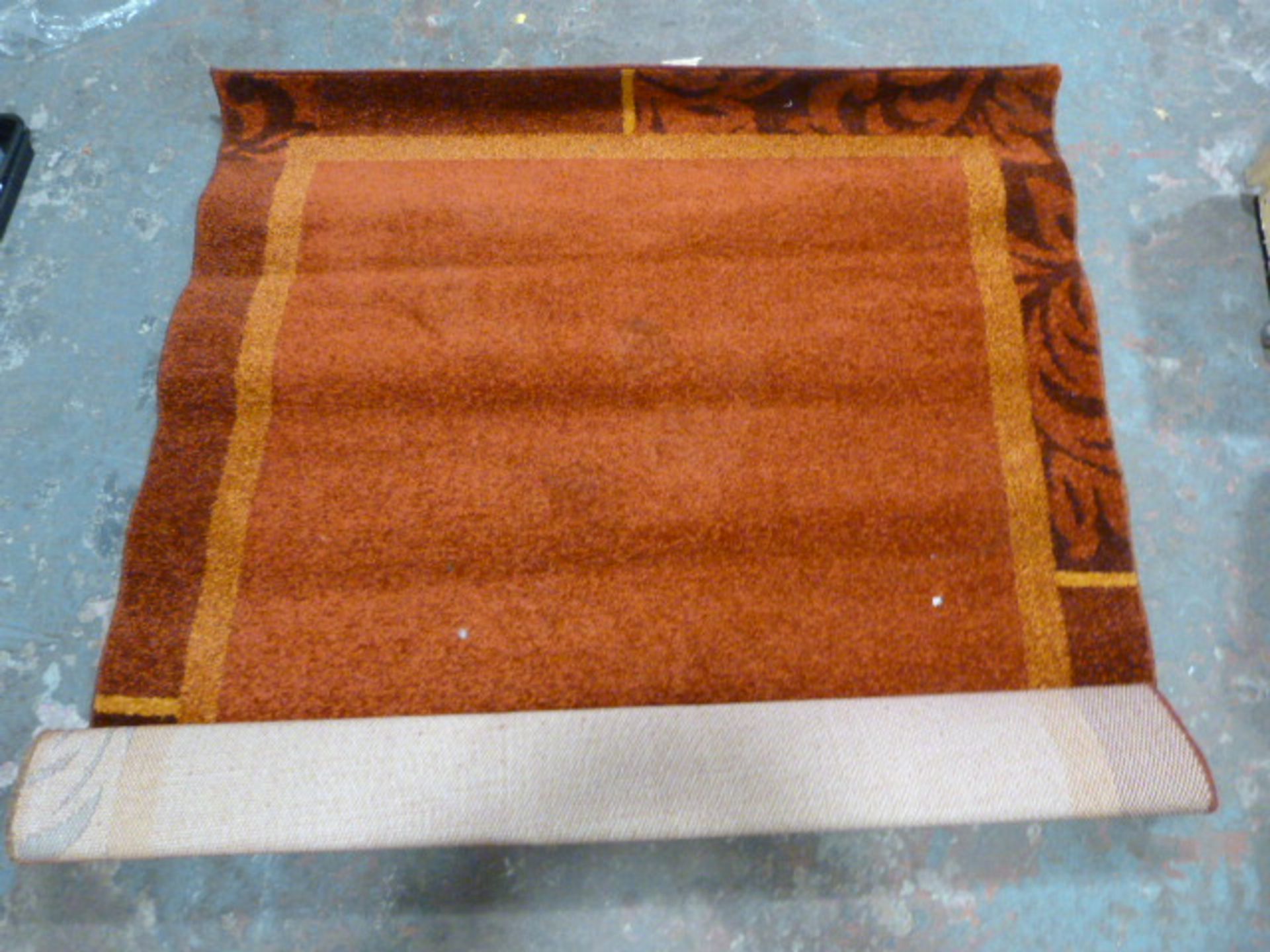 Orange & Red Rug ~200x140cm