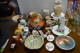 Vintage Pottery Items; Dishes, vases, Mugs, Bowls,