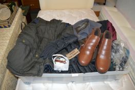 Gent's Outdoor Jackets, Shoes, Belts, etc.