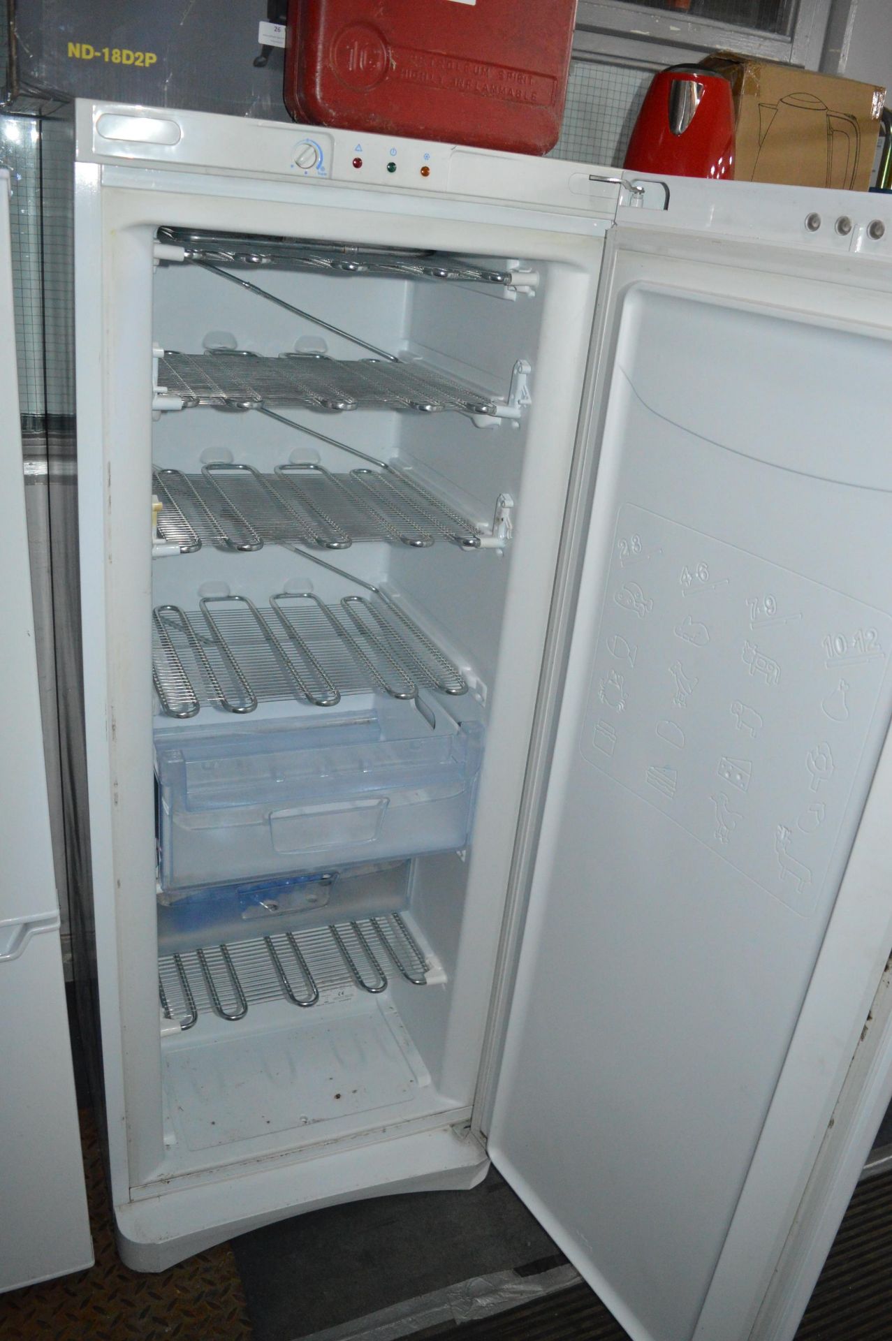 Indesit A Class Upright Freezer - Image 2 of 2