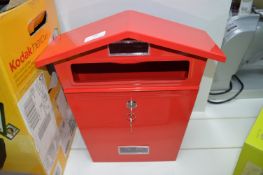 Red Metal Postbox (AF)