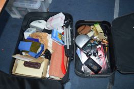 Two Suitcases and Contents