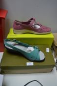 Two Pairs of Ladies Hotter Shoes Size: 6
