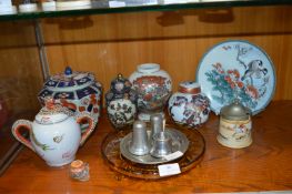 Eastern Style Teapots, Ginger Jars, etc.