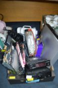 Electrical Items; CD Players, Irons, Hairdryers, e