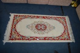 Small Woven Chinese Style Rug 2ft x 5ft