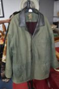 Gent Sterling Leather Outdoor Jacket with Wool Lin