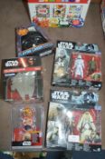 Star Wars Boxed Figures, Millennium Falcon, and Da