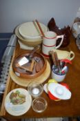 Vintage Kitchenware; Mixing Bowls, Jugs, Utensils,