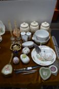 Royal Worcester Evesham Bowls, Storage Jars, and A
