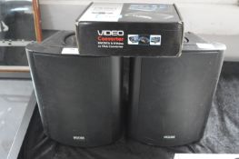 Pair of Pulse Audio Speakers and a Video Converter