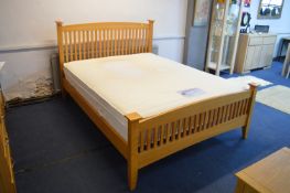 Barker & Stonehouse King Size Wooden Bed Frame wit