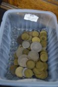 Assorted Foreign and Irish Coinage plus Tokens etc