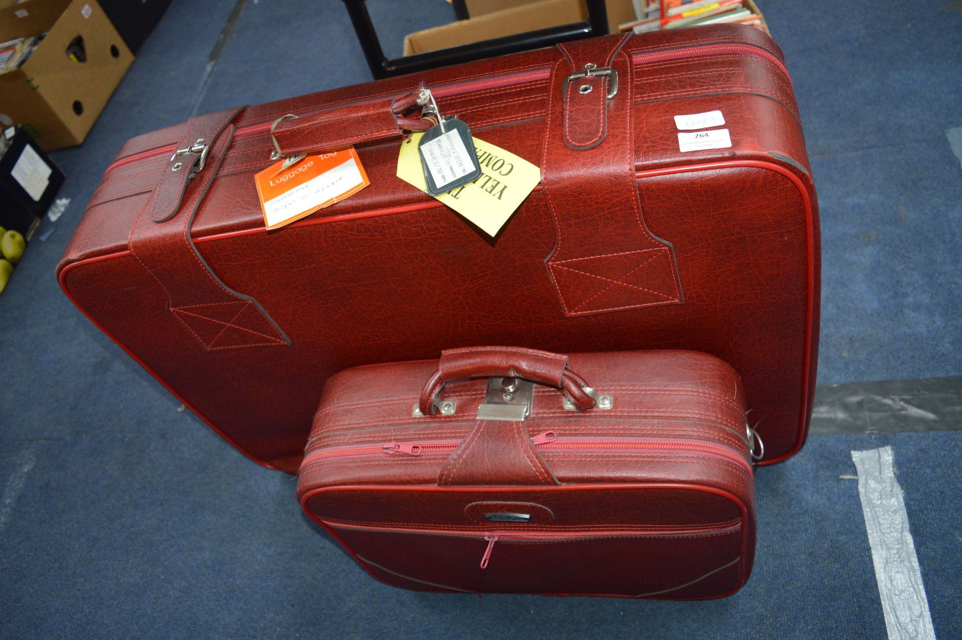 Two Vintage Suitcases