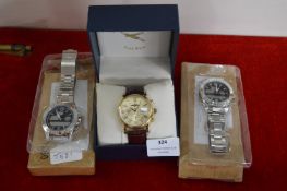 Three Wristwatches Including The Battle of Britain