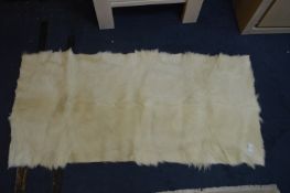 Mongolian Goatskin Rug