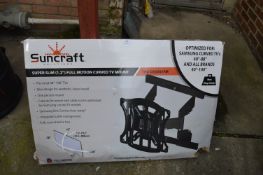 Suncraft Superslim Full Motion TV Mount