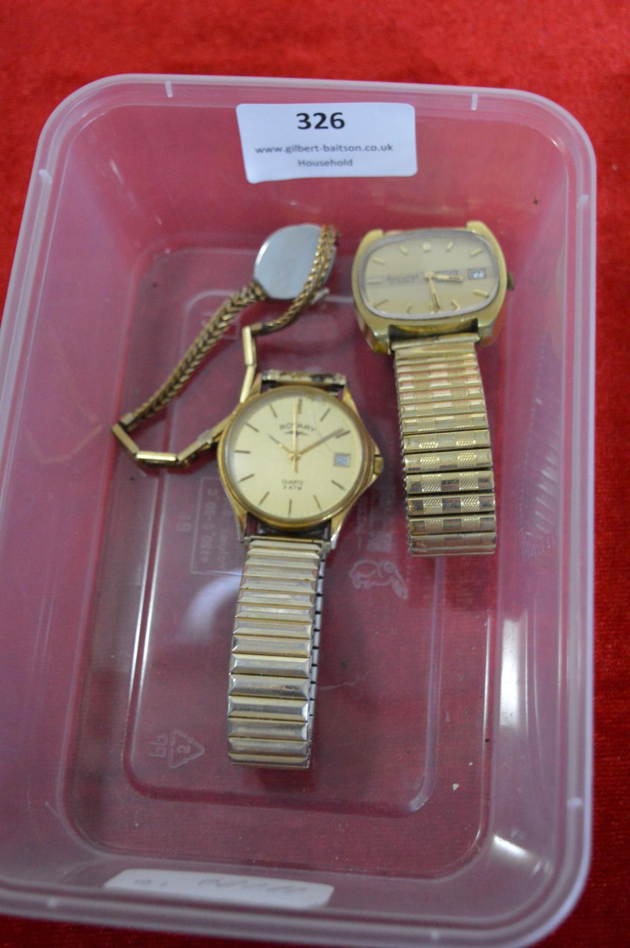 Three Vintage Wristwatches: Rory, Accurist and a L