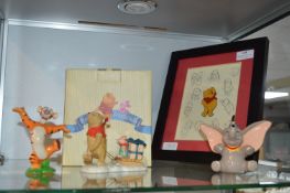 Disney Winnie the Pooh Collection Framed Picture p