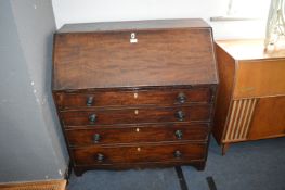 Georgian Mahogany Bureau (requires attention)