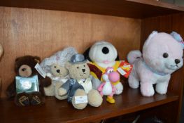 Assorted Soft Toy Bears, etc.