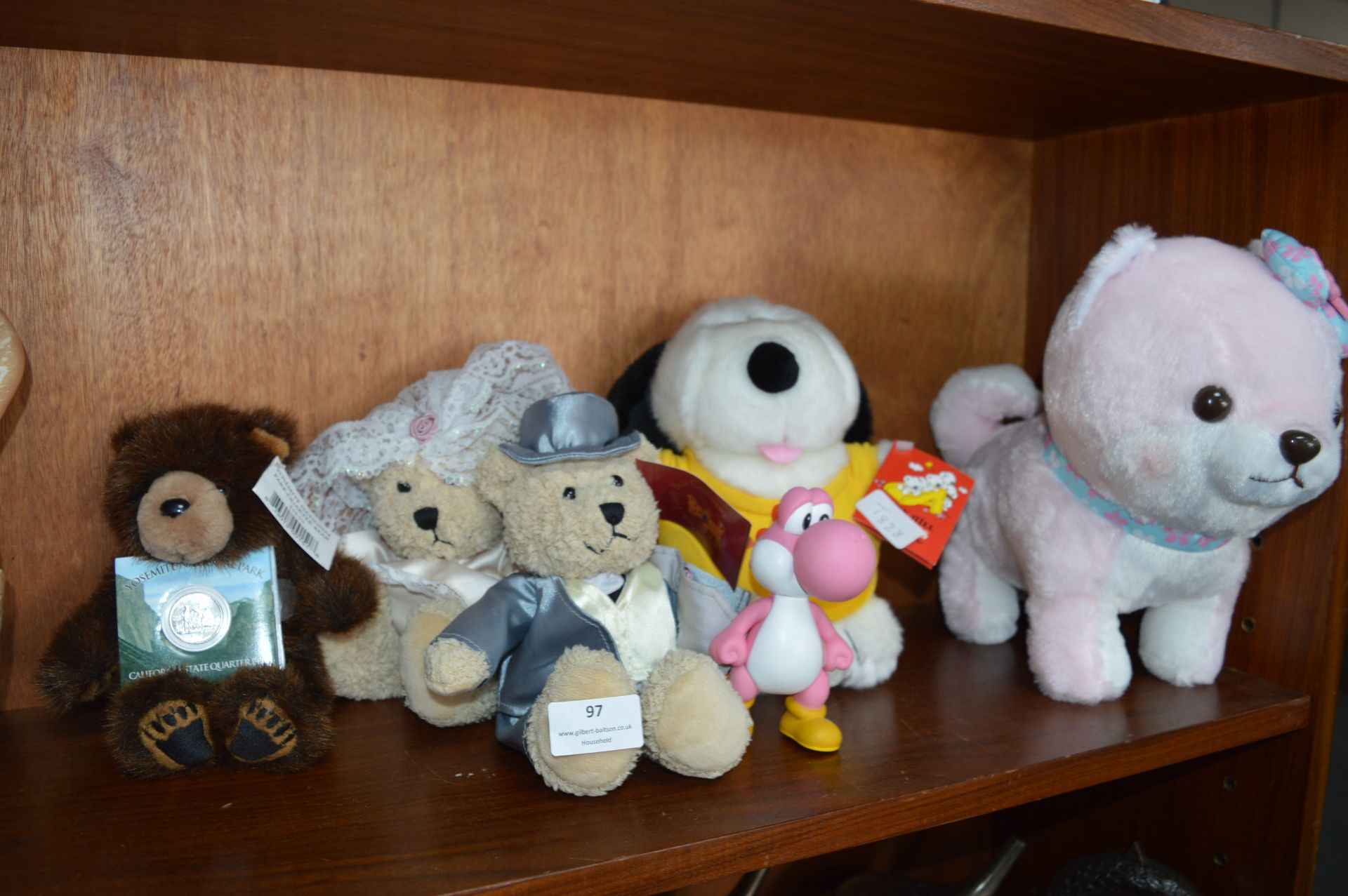 Assorted Soft Toy Bears, etc.