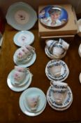 Vintage Part Tea Sets Including Royal Albert Elfin