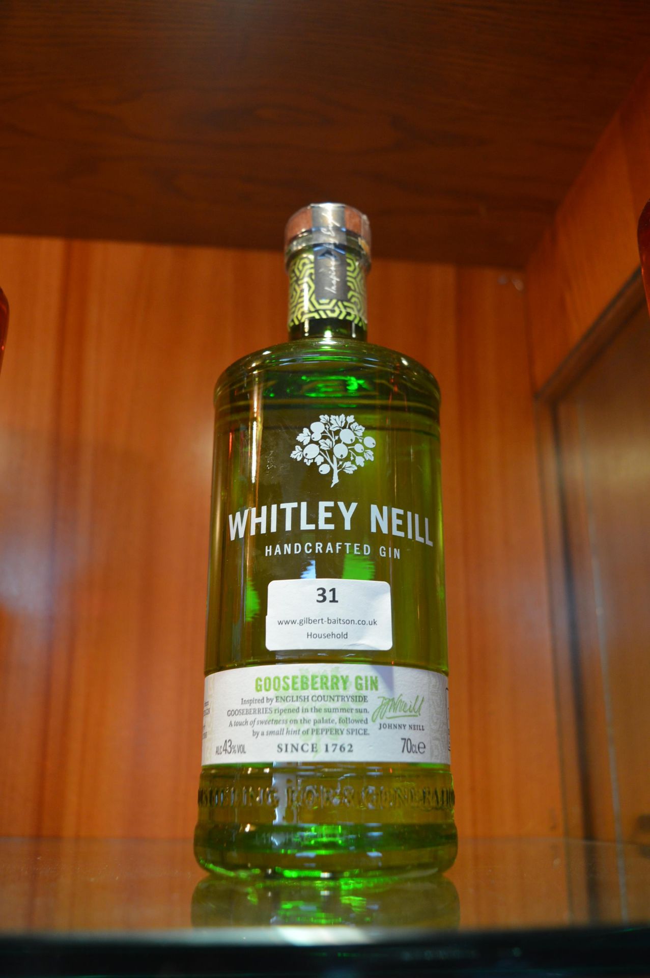 Whitley Neill Gooseberry Gin 70cl