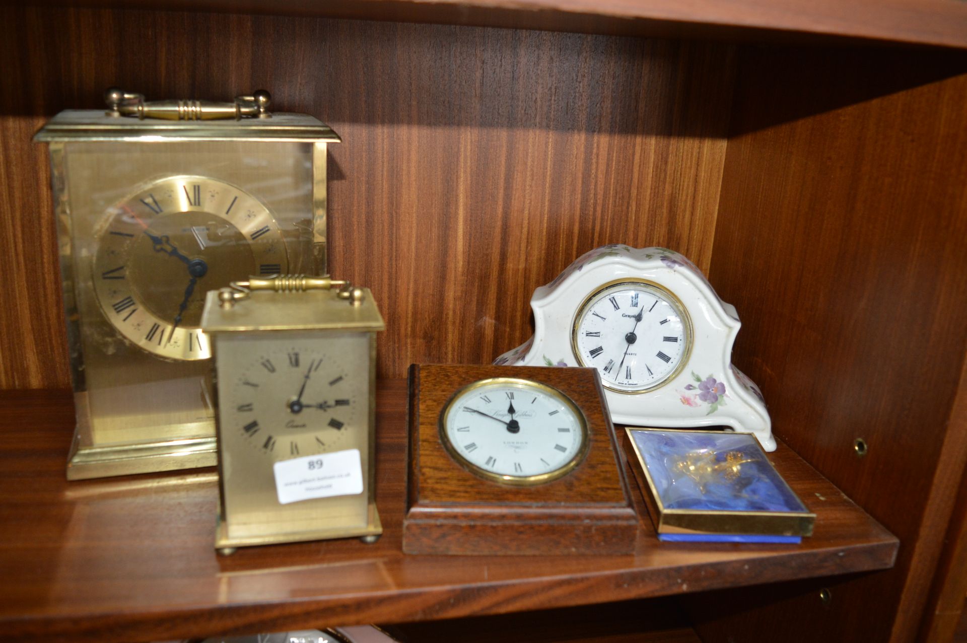 Two Carriage Clocks