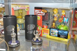 Simpsons Pewter Collection Homer Figurines plus Co