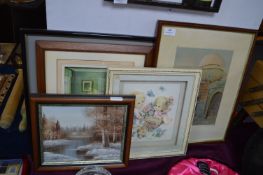 Framed Pictures, Prints, Decoupage, etc.