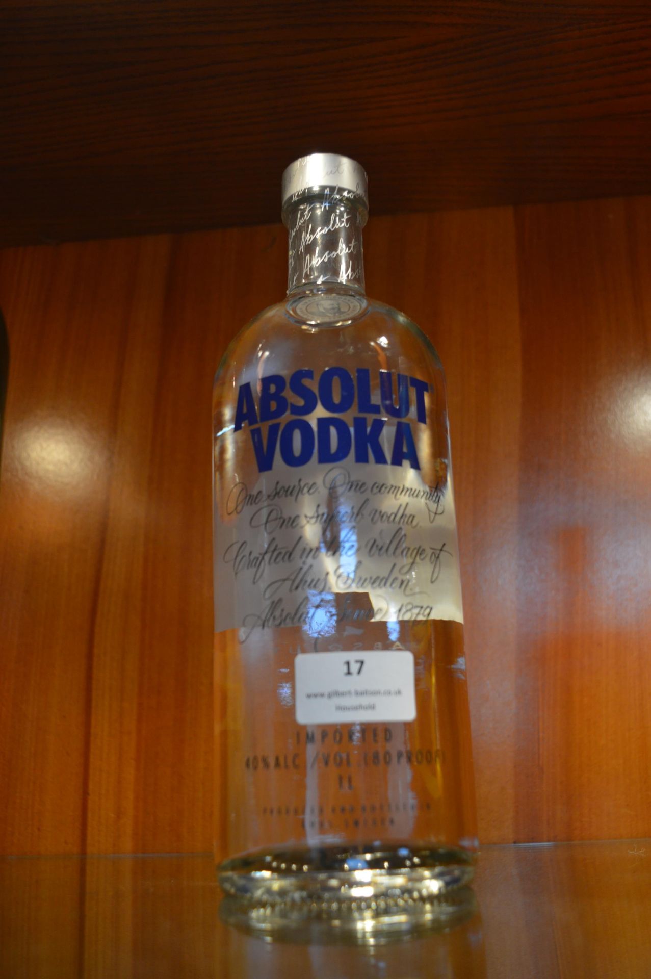 Absolut Vodka 1L