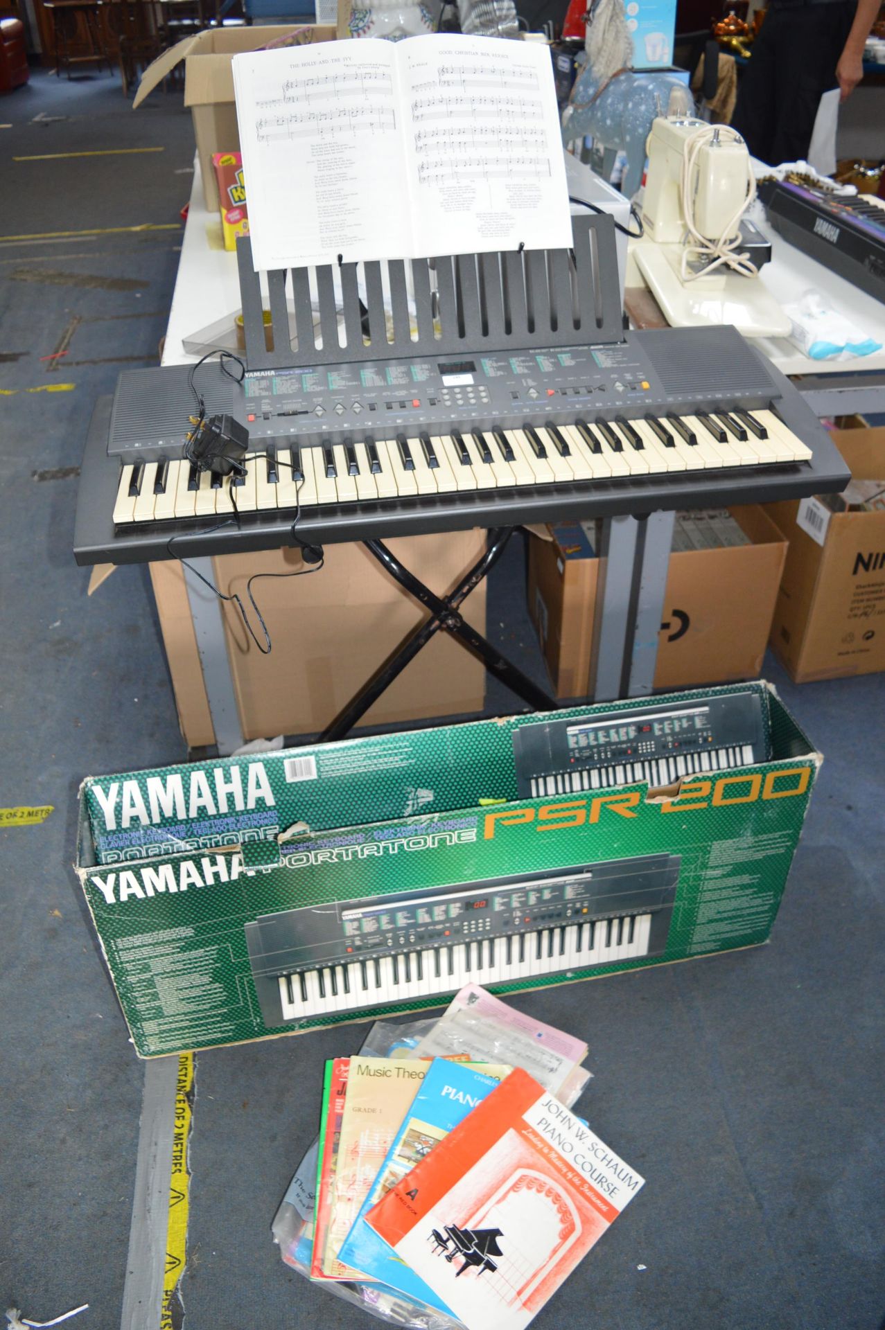 Yamaha PSR200 Portatone Electronic Keyboard with S