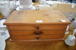 Pine Three Drawer Chest