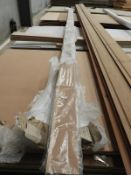 *Five Lengths of Oak Finished MDF Skirting Board