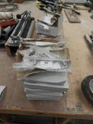 *Seven Boxes of Brushed Stainless Steel Cupboard and Drawer Handles