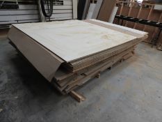 *14 Sheets of Faced Chipboard (various finishes)